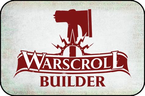 aos warscroll builder|AoS: Warscroll Builder Live